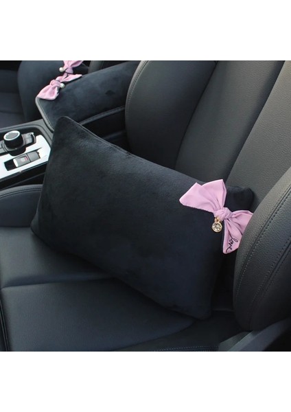 Yastık Stili Tutun Sevimli Ilmek Evrensel Araba Koltuğu Kafalık Boyun Yastık Rhinestones Malzemeleri Kadınlar Için Oto Bel Desteği Araba Aksesuarları Iç (Yurt Dışından) fiyatları