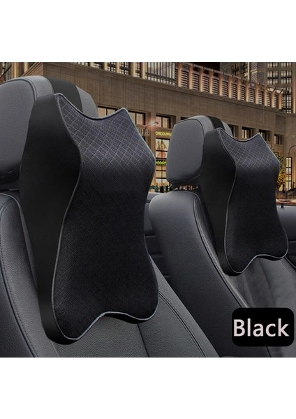 Siyah Küçük Stil Araba Koltuğu Kafalık Boyun Desteği Için Bellek Köpük Yastık Yumuşak Ayarlanabilir Otomatik Kafalık Ped Yastık (Yurt Dışından) fırsatları