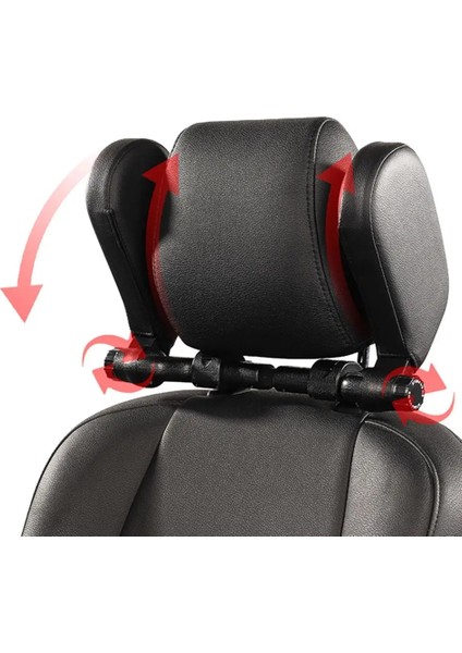 Mavi Stil Araba Koltuğu Kafalık Yastığı Seyahat Dinlenme Boyun Yastık Destek Çözümü Çocuklar Için Yastık ve Yetişkinler Oto Koltuk Baş Minderi Araba Yastığı (Yurt Dışından) modelleri