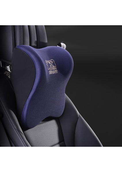 No.7 Tarzı Dokıa Ortopedik Araba Kafalık Boyun Bel Dayanağı Geri Bel Desteği Yastık Araba Koltuğu ve Ofis Koltuğu Için Yumuşak Peluş (Yurt Dışından)