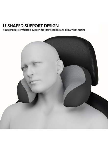 Turuncu Siyah Stil Evrensel Araba Koltuğu Kafalık Yastık Dinlenme Hafızalı Köpük Araba Baş Boyun Yastık Desteği Uyku Yan Baş Yüksek Elastik Naylon Teleskopik (Yurt Dışından) indirimleri