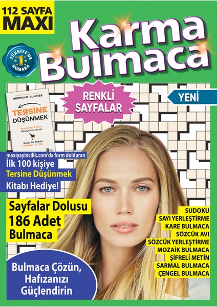 Karma Bulmaca 1. Sayı - 2024