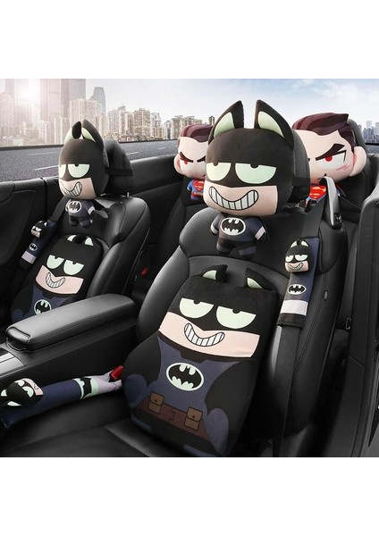 Kafa Yeni Demir Stili Karikatür Araba Koltuk Başlıkları Yastık Boyun Hafızalı Köpük Sevimli Koltuk Bel Desteği Bel Yastığı Ofis Eşyaları Için Araba Aksesuarları (Yurt Dışından) modelleri