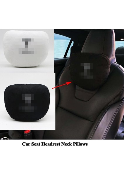 1 Adet Siyah Stil Yumuşak Bellek Araba Koltuğu Kafalık Boyun Yastık Tesla Model S Model x Model 3 Için Rahat Yastık Styling Logo Aksesuarları (Yurt Dışından) fiyatları