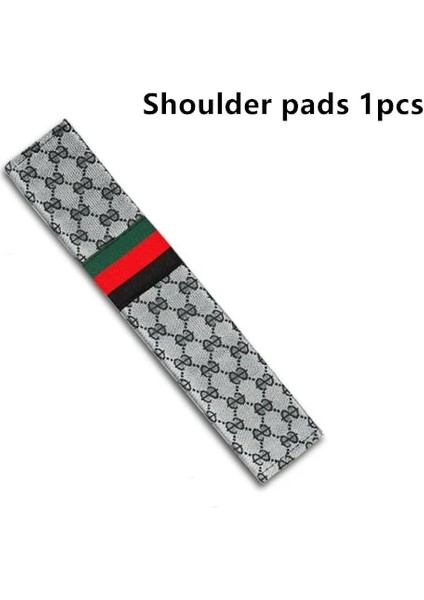 Beyaz Stil 2021 Yeni Araba Boyun Yastığı Araba Emniyet Kemeri Örtüsü Evrensel Oto Emniyet Kemeri Omuz Yastık Koruyucu Kapakları (Yurt Dışından)