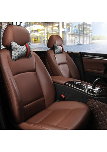 Beyaz Stil 2021 Yeni Araba Boyun Yastığı Araba Emniyet Kemeri Örtüsü Evrensel Oto Emniyet Kemeri Omuz Yastık Koruyucu Kapakları (Yurt Dışından) fırsatları