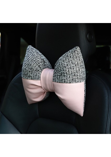 A10 Stili Yaz Yumuşak Kadife Yay Araba Kafalık Boyun Yastık Peluş Kanepe Atmak Yastık Yastık Ofis Bel Yastığı Ayrılabilir Yıkanabilir (Yurt Dışından)