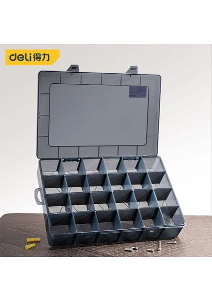 26X13,5X4,4CM Tarzı Delı Lastic Saklama Kutuları Yuvaları Ayarlanabilir Ambalaj Şeffaf Alet Çantası Vida Zanaat Takı Aksesuarları Organizatör Kutusu (Yurt Dışından) fiyatları