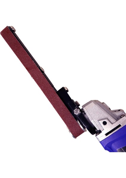 Resim Stili Olarak Açı Öğütücü Zımpara Kayışı Tezgahı Zımpara Öğütücü Adaptörü Bant Taşlama Makinesi Zımpara Parlatma Güç Aracı Model 100 Açılı Taşlama (Yurt Dışından)