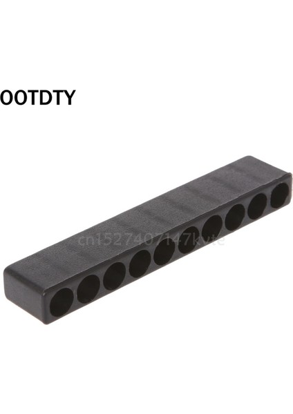 10 Delik Stili Tornavida Delik Delikleri Hex Shank Bit Tutucu Plastik Kafa Saklama Kutusu Aracı Ootdty (Yurt Dışından)