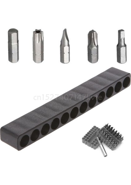 10 Delik Stili Tornavida Delik Delikleri Hex Shank Bit Tutucu Plastik Kafa Saklama Kutusu Aracı Ootdty (Yurt Dışından) indirimleri