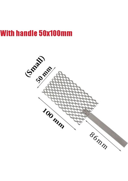 50X100MM Tarzı 1 Adet Takı Titanyum Örgü Isı Korozyon Direnci Takı Yapımı Kaplama Işleme Aracı Çeşitli Boyutlarda Mevcuttur (Yurt Dışından)