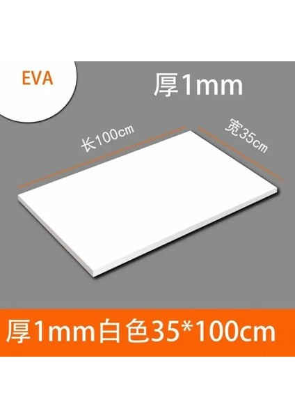 Siyah Stil Kalın 3mm 35X100CM Eva Köpük Levhalar Zanaat Eva Levhalar Pueet Dıy El Yapımı Model Yapımı Malzemesi (Yurt Dışından)