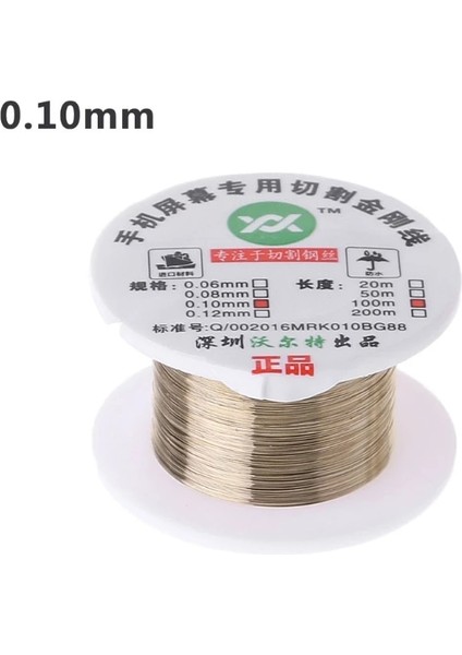 0,1 mm Stili Alaşımlı Altın Molibden Tel Kesme Hattı LCD Ekran Ayırıcı Onarımı (Yurt Dışından)