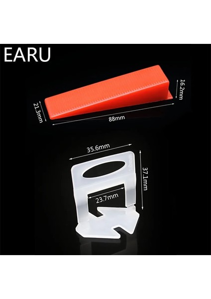 100PCS 2.0mm Klipler Tarzı El Aleti Pense Tek Kullanımlık Plastik Klipler Taban Takozları Duvar Döşeme Fayans Tesviye Sistemi Fayans Ara Parça Bulucu Kurulum Aracı (Yurt Dışından) modelleri