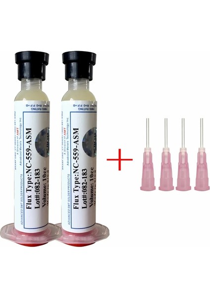 Yeşil Stil 2 Adet Grup Abd'de Üretilmiştir!ncasm Akı Pastası Kurşunsuz Lehim Pastası Lehim Akısı + Iğneler (Yurt Dışından) fiyatları