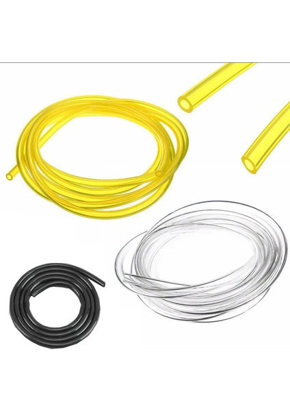 Şeffaf Stil 2,5x5 mm 1 M Pürüzsüz Benzin Yakıt Borusu Yağ Hattı Yumuşak Boru Hattı Hortumu Iç Çap Gaz Borusu Çim Biçme Makinesi Bahçe Alet Parçaları (Yurt Dışından) fırsatları