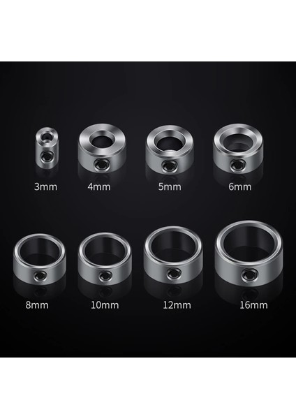 M10 Tarzı Et Bit Sınır Halkası Bükümlü Matkap Tespit Halkası mm Uç Derinliği Durdurma Bilezikleri Delme Için Halka 264D (Yurt Dışından) modelleri