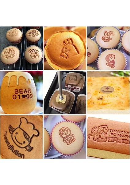 B0015 Tarzı 4cm ve A Kolu Bossden Özel Logo Sıcak Damga Kek Logosu Ekmek Kalıbı Bun Sıcak Damgalama Logosu Isteğe Bağlı Resim Yapımı Özel Pirinç Logo (Yurt Dışından) modelleri