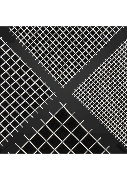 200 Örgü Stili 50CM x 100CM cm Paslanmaz Çelik Hasır Filtre Filesi Metal Ön Tamir Filesi Filtrasyon Dokuma Tel Elek Sac Elek (Yurt Dışından)