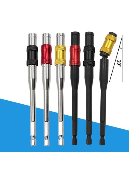 D Tarzı Altıgen Manyetik Halka Tornavida Uçları Matkap El Aletleri Uzatma Çubuğu Hızlı Değişim Tutucu Tahrik Kılavuzu Vida Matkap Ucu (Yurt Dışından) fırsatları