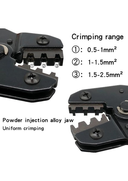 Sn 16WF Çene Stili Sn 6mm Sıkma Pensesi Çene Tab C3 Xh Fiş Bahar Yalıtım Boru Terminali Çok Fonksiyonlu Aletler (Yurt Dışından) indirimleri