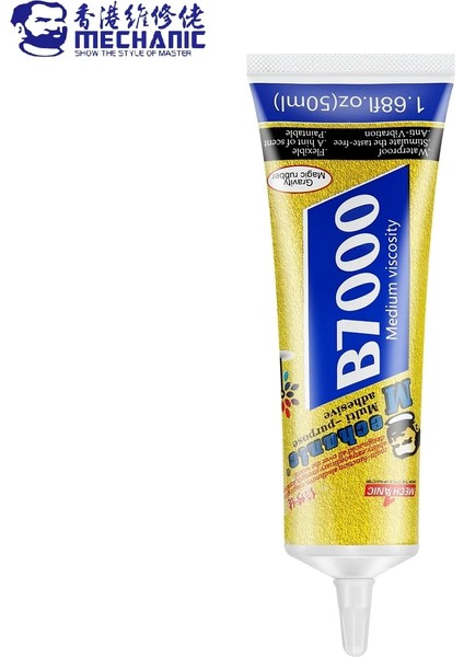 T9000 Tarzı 50ML Mechaml B7000 Tutkal Çok Amaçlı Epoksi Reçine Sıvı Yapıştırıcı Tamir Cep Telefonu El Sanatları Cam LCD Dokunmatik Ekran Süper Tutkal (Yurt Dışından)