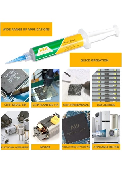 SN42BI58 20G Stili 1 Parça Iğne Tüplü Tip Kurşunsuz Düşük Sıcaklık Lehim Pastası SN42BI58 Erime Noktası 138 Yama Onarımı Düşük Sıcaklık Lehim Pastası (Yurt Dışından) modelleri