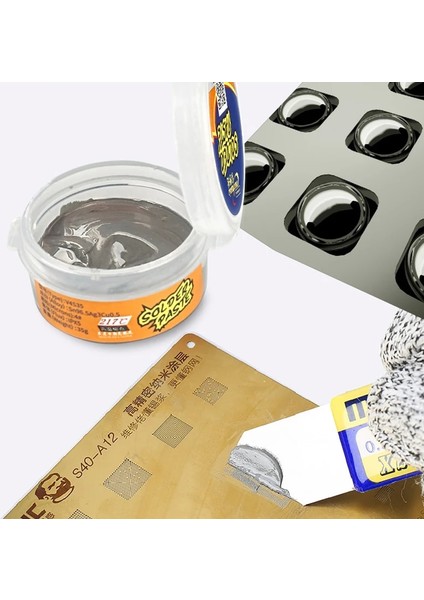 20G 138C Stili Mekanık Kurşunsuz Bga Lehim Pastası Akı Düşük Yüksek Sıcaklık Lehimleme Teneke Krem Kaynak Akısı Pastası Bga Rework Istasyonu Için (Yurt Dışından) fırsatları