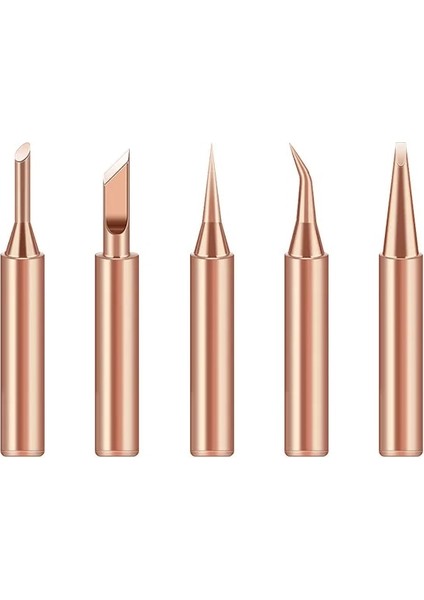 Bakırımsı Tarz 900M-T-3C 1 Adet Manyetik Olmayan Saf Bakır 900M-T Havya Ucu Hakko Olding Istasyonu Lehimleme Ipuçları Kol Muhafaza ile (Yurt Dışından) fırsatları