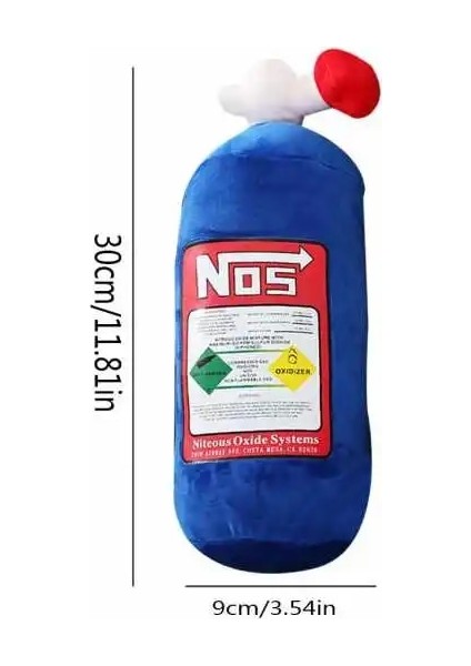 S-Başlık Stili Nos Araba Koltuğu Kafalık Rahat Yenilikçi Peluş Boyun Yastık Minder Sevimli Yaratıcı Araba Iç (Yurt Dışından)