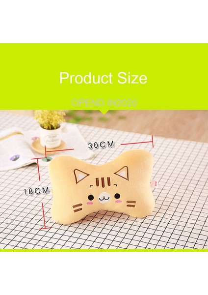 Yeşil Stil Araba Boyun Yastık Karikatür Sevimli Hayvan Seyahat Yastığı Güvenlik Araba Koltuğu Minderi Örtüsü Boyun Desteği Kafalık Oto Iç Aksesuarları (Yurt Dışından) fırsatları