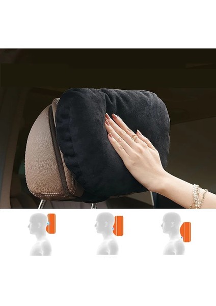 Turuncu Tarzı Mercedes-Benz S Class Maybach Bmw Audi Için Araba Kafalık Boyun Desteği Koltuk ve Bekleme Yastığı (Yurt Dışından) modelleri