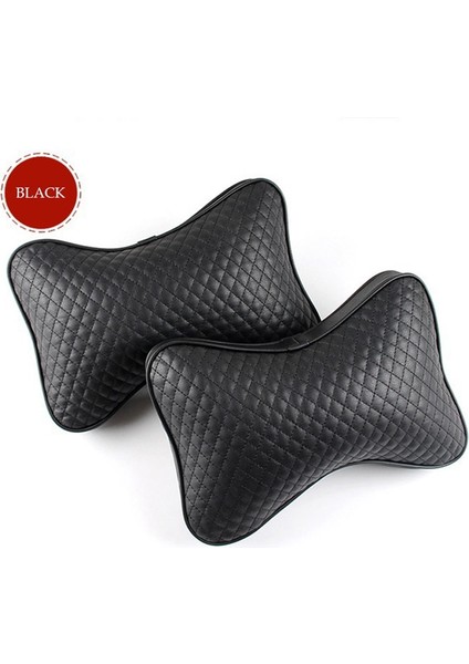 Gri S Stili 1 Çift Lüks Keten Malzeme Araba Kafalık Yastığı Unisex Nefes Alabilir Oto Boyun Dayanağı Kafalık Yastık Yastıklar 4 Mevsim Evrensel (Yurt Dışından) fırsatları