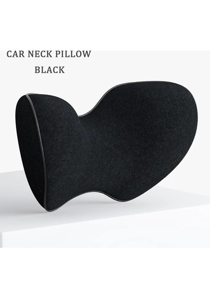 Siyah Stil 2021 Yeni Evrensel Araba Koltuğu Boyun Yastıkları Her Iki Yan Paket Kafalık Otomatik Bellek Pamuklu Dolgulu Elyaf Örgü Kafalık Aksesuarları (Yurt Dışından)