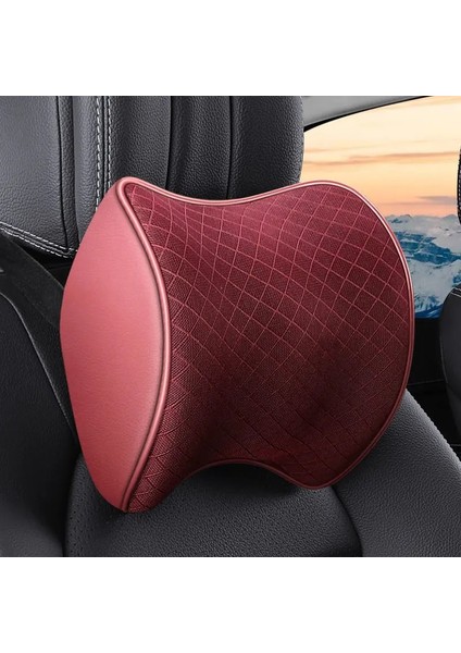 No.3 Tarzı Araba Boyun Kafalık Yastık Minder Oto Koltuk Baş Desteği Koruyucu Otomobiller Koltuk Boyun Istirahat Bellek Pamuk Ofis Arkalığı Için (Yurt Dışından)