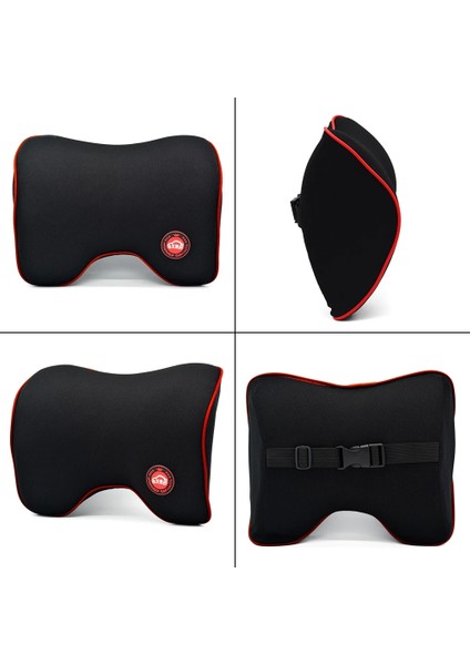 No.2 Tarzı Dokıa Araba Kafalık Boyun Bel Desteği Yastık Yastık Araba ve Ofis Koltuğu Koltuk Aksesuarları Için Ayarlanabilir Kayış Kemerli (Yurt Dışından) indirimleri