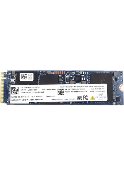 Optane HBRPEKNX0101AH 256GB  M.2 Nvme 22-80 SSD