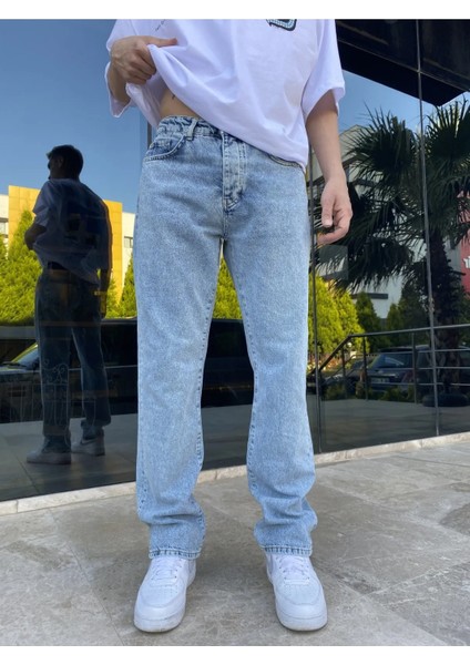 Buz Mavi Baggy Pantolon fiyatları