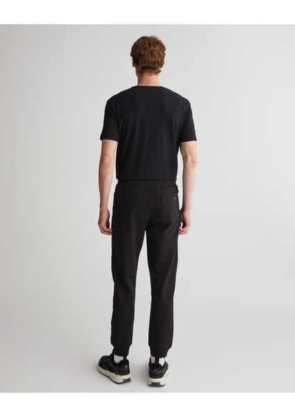 Erkek Siyah Regular Fit Eşofman Altı 2623354T.5