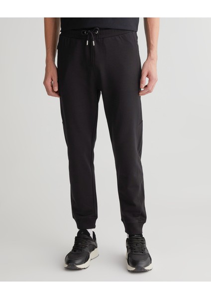 Erkek Siyah Regular Fit Eşofman Altı 2623354T.5