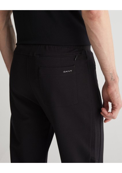 Erkek Siyah Regular Fit Eşofman Altı 2623354T.5
