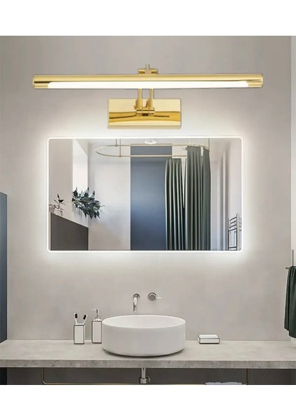 Modern Duvar LED Aplik Banyo Tablo Aydınlatma Kuğu Pelikan Aplik Gold Sarı Gün Işığı Samsung Ledli