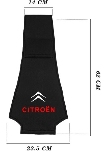 Cıtroen 1 Adet Tarzı Araba Kafalık Yastık Örtüsü Dolgu Koltuk Boyun Desteği Kafa Tutucu Evrensel Araba Cıtroen Ds C-Elysee Için Kapakları (Yurt Dışından)
