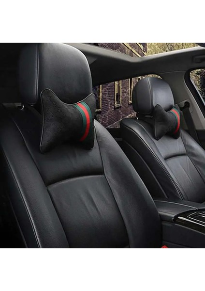 Turuncu Tarzı 1 Çift Lüks Keten Malzeme Araba Kafalık Yastığı Unisex Nefes Alabilir Oto Boyun Dayanağı Kafalık Yastık Yastıklar 4 Mevsim Evrensel (Yurt Dışından) fiyatları