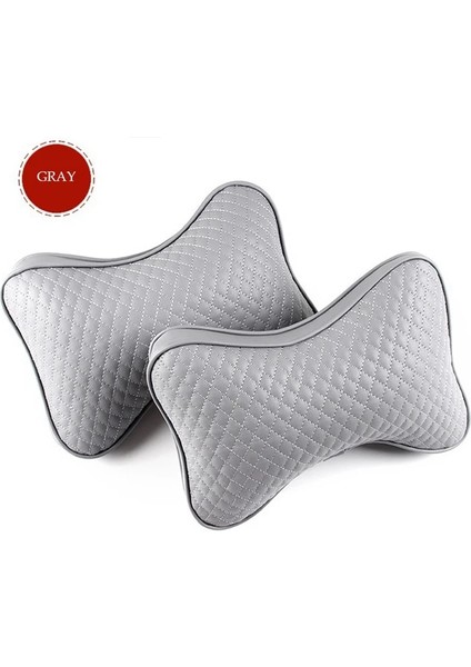Turuncu Tarzı 1 Çift Lüks Keten Malzeme Araba Kafalık Yastığı Unisex Nefes Alabilir Oto Boyun Dayanağı Kafalık Yastık Yastıklar 4 Mevsim Evrensel (Yurt Dışından) indirimleri