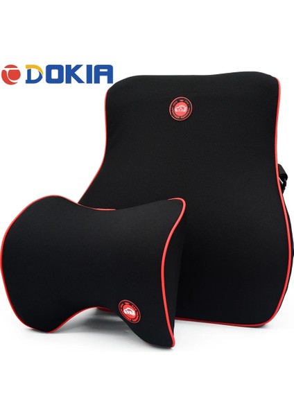 No.15 Tarzı Dokıa Araba Kafalık Boyun Bel Desteği Yastık Yastık Araba ve Ofis Koltuğu Koltuk Aksesuarları Için Ayarlanabilir Kayış Kemerli (Yurt Dışından) fiyatları