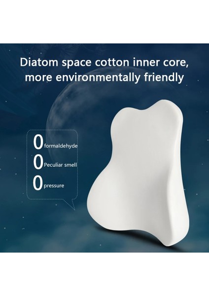 Gri Kafalık Stili 3D Diatom Battaniyeler Araba Boyun Yastık Capri Malzeme Araba Yastığı Bel Istirahat Yastık Koltuk Arka Istirahat Araba Koltuğu Için Bel Yastığı (Yurt Dışından) fırsatları
