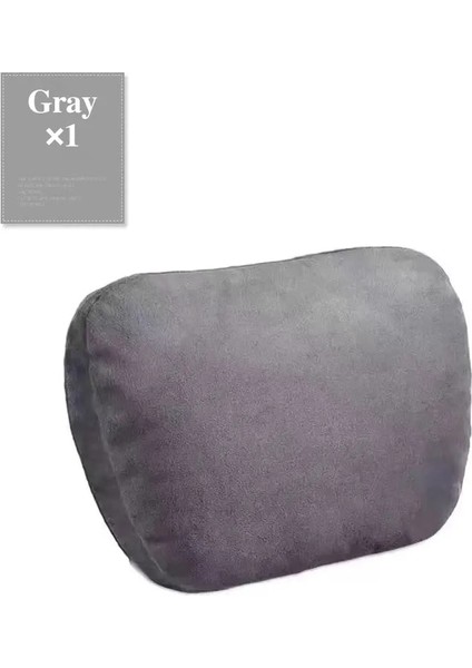 Yastık-Gri Tarzı En Li Araba Kafalık Boyun Desteği Koltuk Maybach Tasarım S Sınıfı Yumuşak Evrensel Ayarlanabilir Araba Yastığı Boyun Dinlenme Minderi Seti (Yurt Dışından)