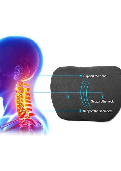 Yastık-Gri Tarzı En Li Araba Kafalık Boyun Desteği Koltuk Maybach Tasarım S Sınıfı Yumuşak Evrensel Ayarlanabilir Araba Yastığı Boyun Dinlenme Minderi Seti (Yurt Dışından) fırsatları